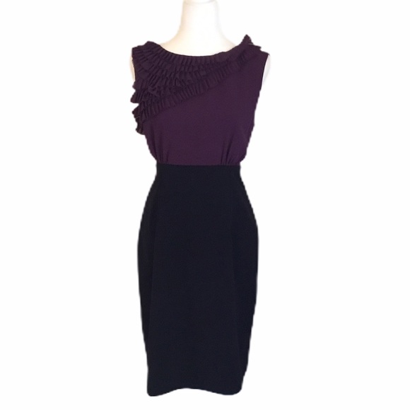 anne klein purple dress